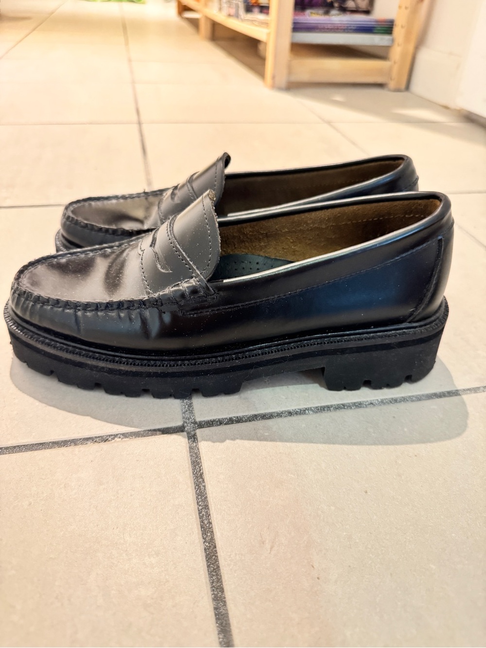 G.H. Bass Women's Platform Weejuns Loafers US7